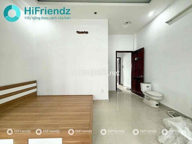 PHÒNG STUDIO BAN CÔNG/ CỬA SỔ THOÁNG MỚI 100% ĐƯỜNG NGUYỄN PHÚC CHU