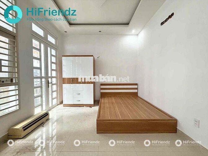 PHÒNG STUDIO BAN CÔNG/ CỬA SỔ THOÁNG MỚI 100% ĐƯỜNG NGUYỄN PHÚC CHU
