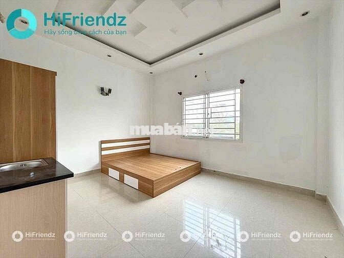 PHÒNG STUDIO BAN CÔNG/ CỬA SỔ THOÁNG MỚI 100% ĐƯỜNG NGUYỄN PHÚC CHU