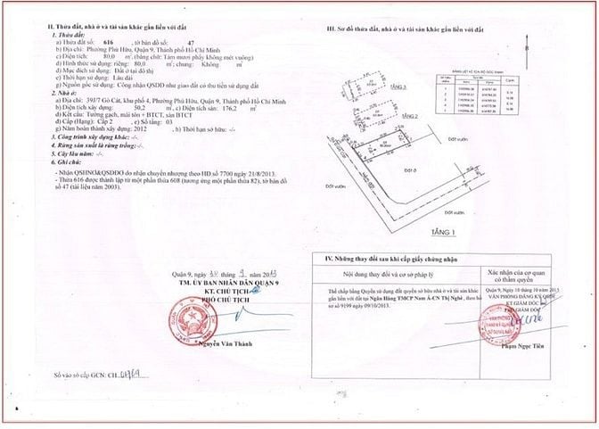 Bán nhà 39J/7 đường Gò Cát, P.Phú Hữu, TP. Thủ Đức. Nhà kiên cố 3 tầng