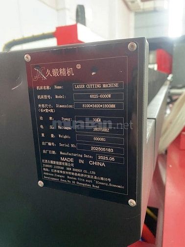 Máy cắt laser 6000W  - 6025 sẵn kho