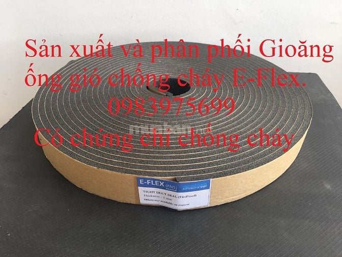 Gioăng ống gió chống cháy, ron chống cháy,ron ống gió chống cháy