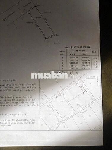 Bán Nhanh Lô Đất Đẹp Hẻm Xe Hơi Ngô Chí Quốc DT 60m2 tặng thêm 30m