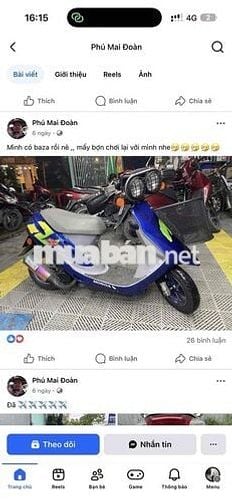 Ngày 29/9/2025, em có mua một chiếc Dio Baja 2