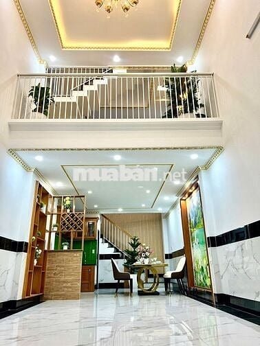 Nhà 3 Lầu XD Đúc Kiên Cố Mới Đẹp Đường HT 05 Phường Hiệp Thành Q12