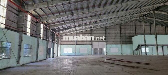 CHO THUÊ XƯỞNG 1500M2 MẶT TIỀN QUỐC LỘ 1A – TÂN NHỰT TP.HCM