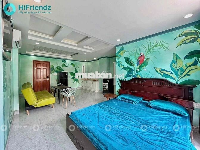 Phòng xinh ban công rộng hơn 35m2 ngay cầu Him Lam