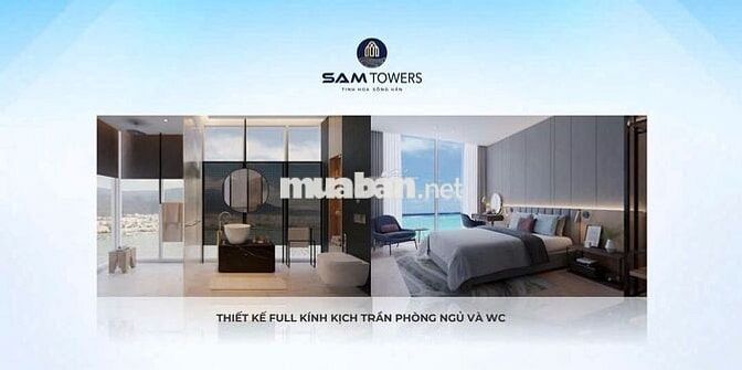 🏡CĂN HỘ SAM TOWER – TẦNG 26, VIEW SÔNG HÀN – FULL NỘI THẤT CHỈ 5.X TỶ🔥