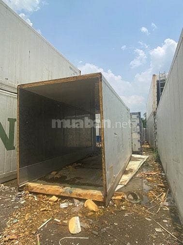 VỎ CONTAINER LẠNH 20RF – LÀM KHO CẤP ĐÔNG ❄️