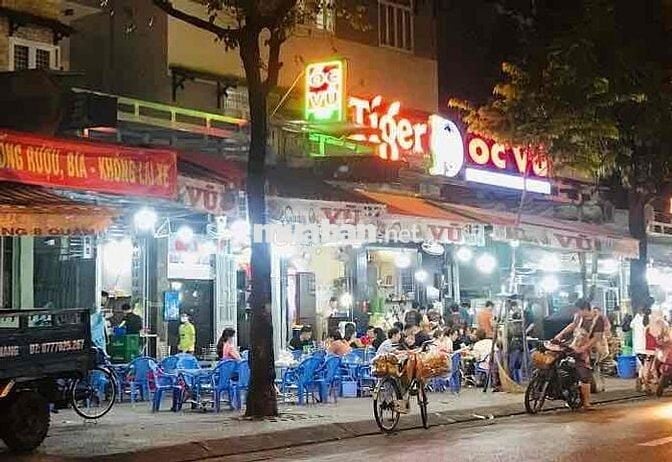 mặt bằng lối đi riêng khu ẩm thực vĩnh khánh Q4