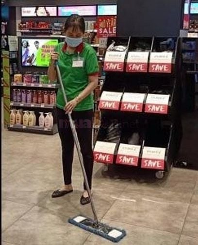 CẦN 5 CHỊ LÀM TẠP VỤ VÀ 5 BẠN PHỤ QUẦY HÀNG LÀM TẠI CỬA HÀNG TIÊU DÙNG