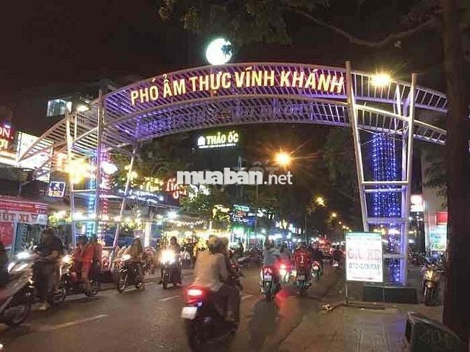 mặt bằng lối đi riêng khu ẩm thực vĩnh khánh Q4