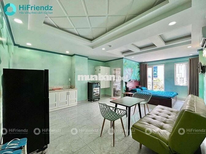 Phòng xinh ban công rộng hơn 35m2 ngay cầu Him Lam