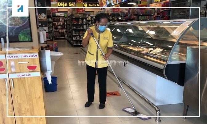 CẦN 5 CHỊ LÀM TẠP VỤ VÀ 5 BẠN PHỤ QUẦY HÀNG LÀM TẠI CỬA HÀNG TIÊU DÙNG