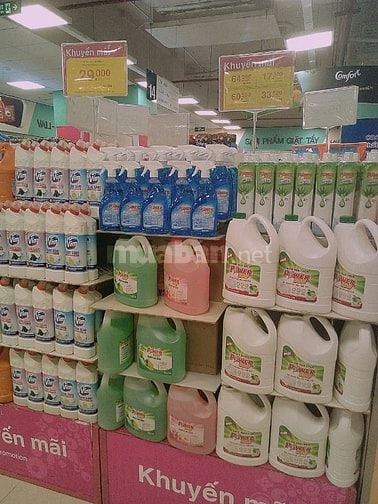 CẦN 5 CHỊ LÀM TẠP VỤ VÀ 5 BẠN PHỤ QUẦY HÀNG LÀM TẠI CỬA HÀNG TIÊU DÙNG