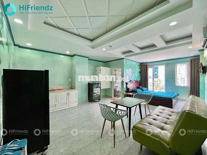 Phòng xinh ban công rộng hơn 35m2 ngay cầu Him Lam