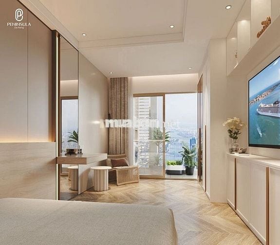 Peninsula Đà Nẵng, 4 tỷ 2 anh/chị đã có thể sở hữu căn 2 PN