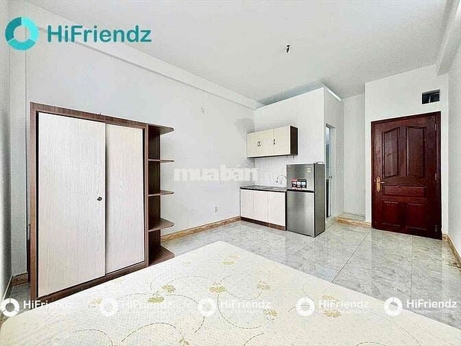 STUDIO FULL NỘI THẤT GIÁ 5X, CÓ CỦA SỔ TRỜI ĐÓN ÁNH SÁNG, GẦN BỜ KÈ Q3