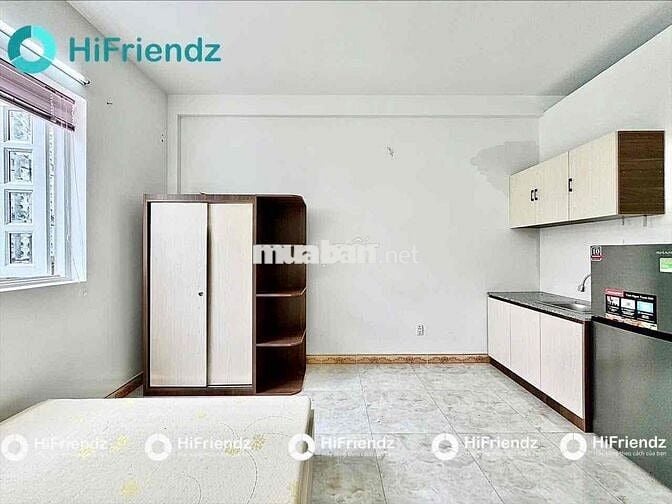 STUDIO FULL NỘI THẤT GIÁ 5X, CÓ CỦA SỔ TRỜI ĐÓN ÁNH SÁNG, GẦN BỜ KÈ Q3