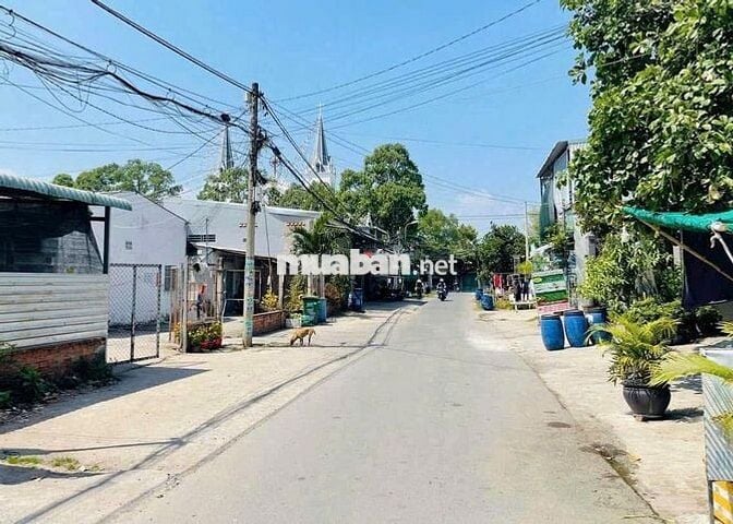 Lô đất mặt tiền kinh doanh 182m2 Full thổ ngay xã Tân Thông Hội Củ Chi