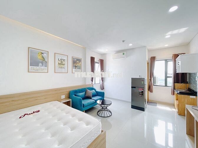 Căn Hộ Studio Cửa Sổ Thoáng Đầy Đủ Nội Thất Khu Dân Cư Tại Quận 7