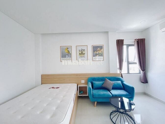 Căn Hộ Studio Cửa Sổ Thoáng Đầy Đủ Nội Thất Khu Dân Cư Tại Quận 7