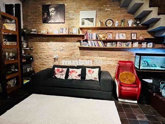 Nhà 3 tầng Quang Trung, ngang 9x9m, thiết kế nghệ thuật kts Trần Bình