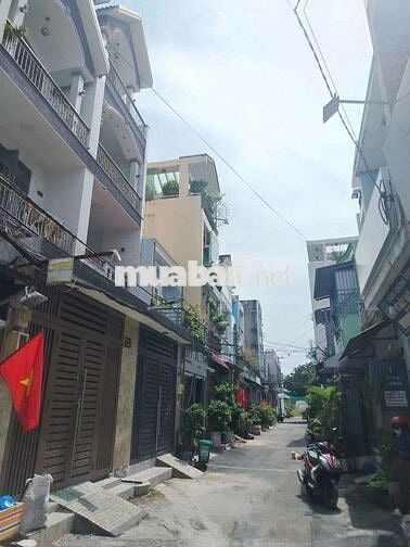 BÁN GẤP GIẢM SÂU, NHÀ 4 TẦNG, 4X17 - GIÁ 5.3 TỶ - ĐƯỜNG 6M THÔNG