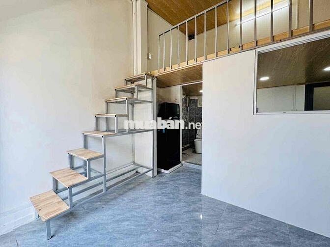 DUPLEX 1PN BAN CÔNG 40m2 FULL NỘI THẤT NGAY TRƯỜNG SA- Q3. Ở 4-5 NGUOI