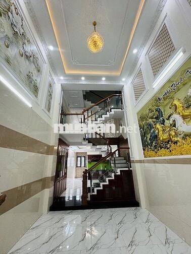 Bán Nhà Hương Lộ 2 Hẻm Mặt Tiền KD, Nhà Mới Đẹp, 5 Tầng, 60m2