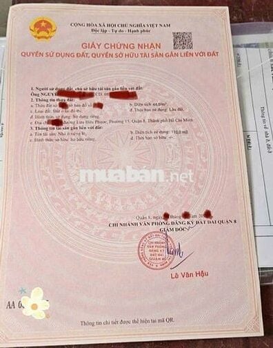 Bán nhà hẻm xe hơi Luu Huu Phước,p15,Q8 4x11 3 tấm còn mới sổ riêng