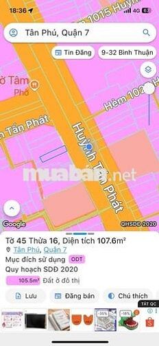 BÁN NHÀ Mặt Tiền HUỲNH TẤN PHÁT, P. PHú thuận, Q7