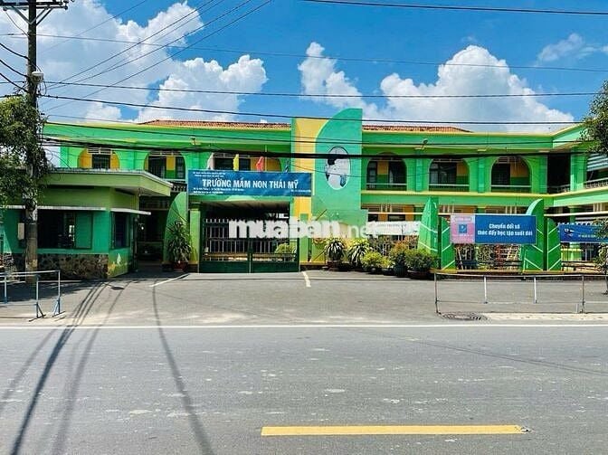 Bán đất Thái Mỹ mặt tiền TL7 149m2 (5x30) cắm ngân hàng. giá 1,6 tỷ