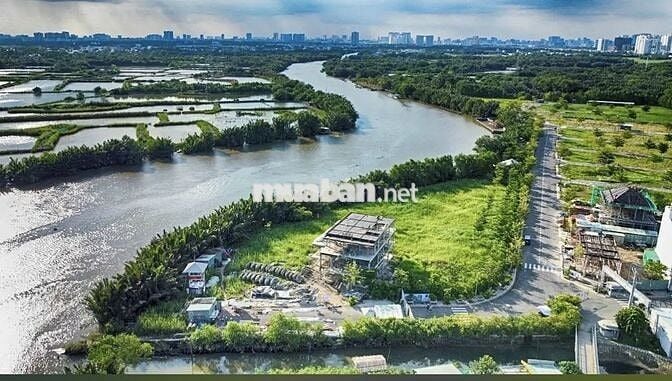Chỉ hơn 2tỷ sở hữu ngay đất MT sông ngay cạnh Phú Mỹ Hưng