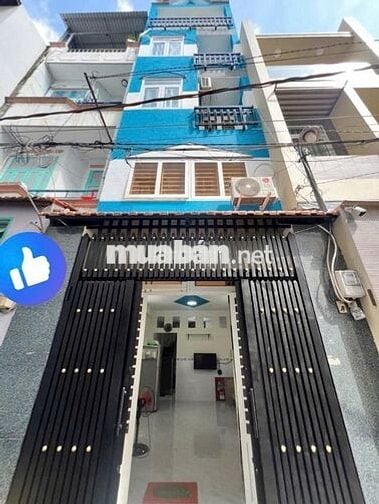 NNC Nguyễn Thượng Hiền Phú Nhuận 4x10m 2 Lầu 3PN. Giá 19 triệu/ tháng