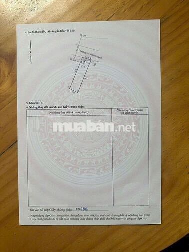 ĐẤT MẶT TIỀN TÂN HIỆP 16,DT:100m2,SỔ HỒNG RIÊNG,RA ĐỖ VĂN DẬY CHỈ 100m