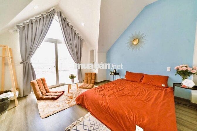 Bán nhà sổ riêng xây dựng P2, đường oto, 7PN. 7WC, ban công view đẹp.