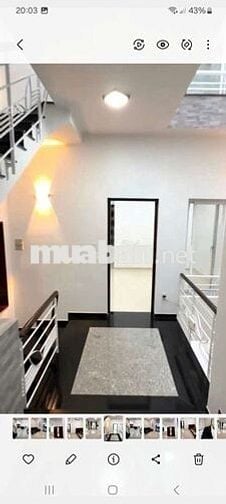 CHO THUÊ NHÀ MẶT TIỀN NỘI BỘ ĐƯỜNG S11 PHƯỜNG TÂY THẠNH
