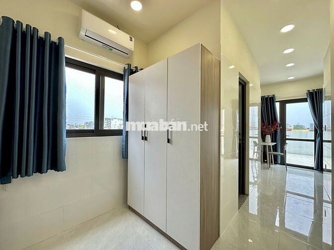 1 PHÒNG NGỦ FULL NỘI THẤT CÓ BAN CÔNG SÂN THƯỢNG SIÊU RỘNG VIEW ĐẸP