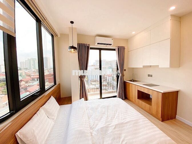 CHO THUÊ STUDIO BAN CÔNG SIÊU THOÁNG NGAY LẠC LONG QUÂN, TÂY HỒ