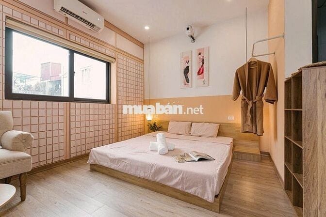 NHƯỢNG CẢ CĂN HOMESTAY TẠI XUÂN DIỆU 6PN 110M2 3p RA MẶT HỒ TÂY 30TR