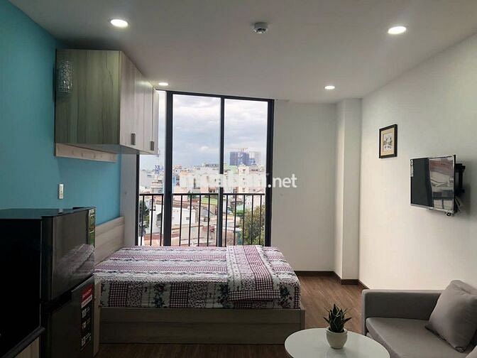 PHÒNG FULL NỘI THẤT CỬA SỔ BAN CÔNG THOÁNG GẦNCHỢ BÀ CHIỂU GIÁP Q3,Q1