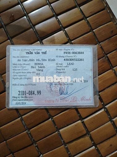 Xe Lead 125 đang dùng,,, 12tr6,,chỉ fix lộc