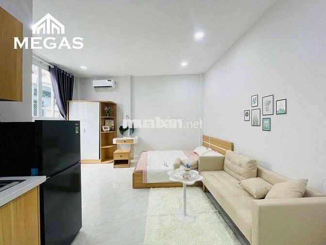Căn Hộ Studio Cửa Sổ Full Nội Thất Siêu Xinh ngay Lý Thường Kiệt