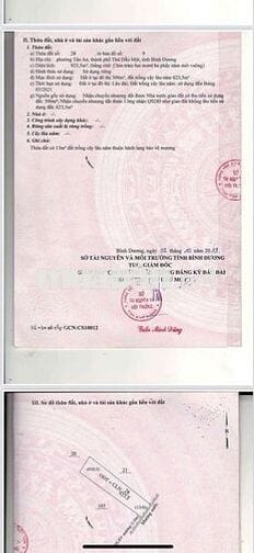 Cần Bán 6 lô đất liền kề tại Tân An , Thủ dầu một , Bình Dương .