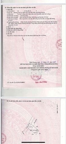 Cần Bán 6 lô đất liền kề tại Tân An , Thủ dầu một , Bình Dương .