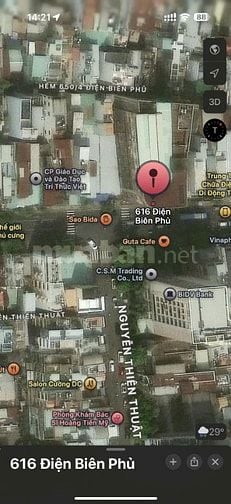 Bán Nhà MẶT TIỀN 616-618-620-622A  Điện Biên Phủ, phường 11, Quận 10
