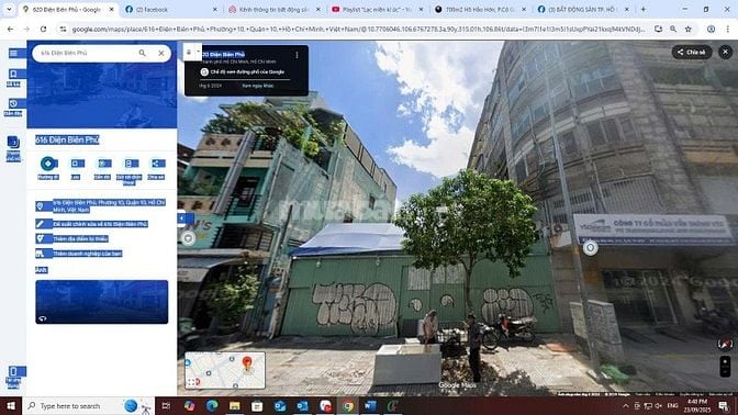 Bán Nhà MẶT TIỀN 616-618-620-622A  Điện Biên Phủ, phường 11, Quận 10
