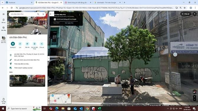 Bán Nhà MẶT TIỀN 616-618-620-622A  Điện Biên Phủ, phường 11, Quận 10