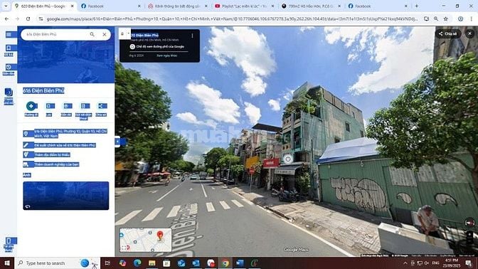 Bán Nhà MẶT TIỀN 616-618-620-622A  Điện Biên Phủ, phường 11, Quận 10